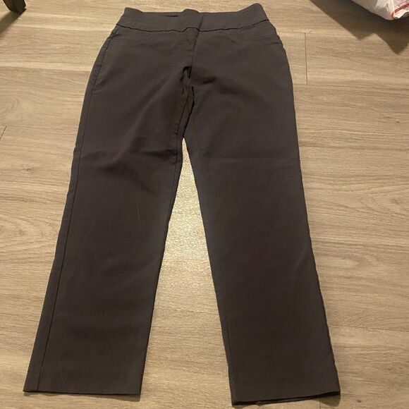 Ruby Rd. elastic waist cropped ankle career wear pants size petite small - Picture 1 of 8